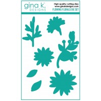 Gina K. Designs - Flowing Florals Die Set