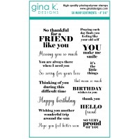 Gina K. Designs - So Many Sentiments