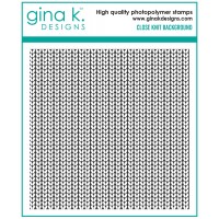 Gina K. Designs - Close Knit Background Stamp