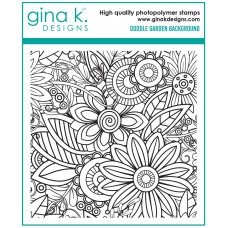 Gina K. Designs - Doodle Garden Background Stamp