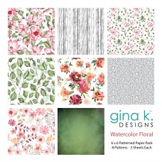 Gina K. Designs - Watercolor Floral Paper Pad