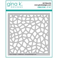 Gina K. Designs - Cobblestone Stencil
