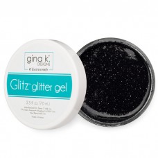 Gina K. Designs Glitz Glitter Gel - Black
