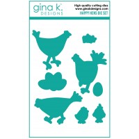 Gina K. Designs - Happy Hens Die Set