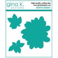 Gina K. Designs - Heartfelt Bouquet Die Set