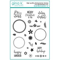 Gina K. Designs - Holiday Wreath Builder