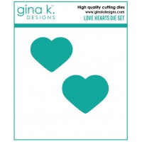Gina K. Designs - Love Hearts Die Set