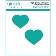 Gina K. Designs - Love Hearts Die Set