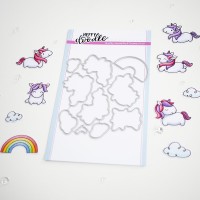 Heffy Doodle - Fluffy Puffy Unicorns Dies