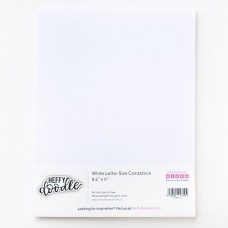 Heffy Doodle - 8.5" x 11" White Cardstock (20 sheets)