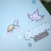 Heffy Doodle - Stitched Bubble Background Die