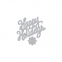 Hero Arts - Holidays Message Fancy Die Hero Arts - Holidays Message Fancy Die