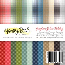 Honey Bee Stamps - Gingham Galore: Holiday Paper Pad