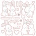 Honey Bee Stamps - Honey Bunnies (stamp and die bundle)