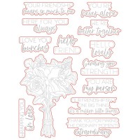 Honey Bee Stamps - Love You Bunches Honey Cuts