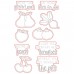 Honey Bee Stamps - Heart Beets For You (stamp and die bundle)