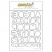 Honey Bee Stamps - Sugar Cookie Alphabet (stamp and die bundle)