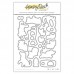 Honey Bee Stamps - Puppy Dog Tails (stamp and die bundle)