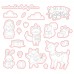 Honey Bee Stamps - Better Together (stamp and die bundle)