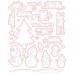 Honey Bee Stamps - Snow Family Like Ours (stamp and die bundle)