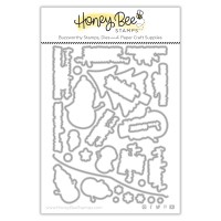 Honey Bee Stamps - Snow Family Like Ours Honey Cuts