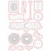 Honey Bee Stamps - Post Perfect (stamp and die bundle)
