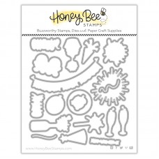 Honey Bee Stamps - New Year Cheers Honey Cuts