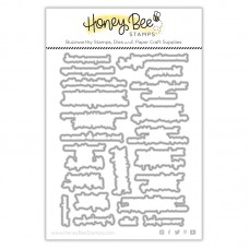 Honey Bee Stamps - Inside: Kindness Sentiments Honey Cuts