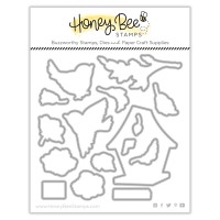 Honey Bee Stamps - Love is in the Air Honey Cuts
