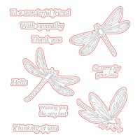 Honey Bee Stamps - Dragonfly Honey Cuts