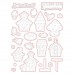 Honey Bee Stamps - Little Birdies (stamp and die bundle)