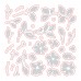 Honey Bee Stamps - Painted Blooms (stamp and die bundle)