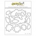 Honey Bee Stamps - Holiday Wreath Honey Cuts
