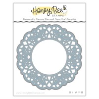 Honey Bee Stamps - Delicate Doily Card Base Honey Cuts