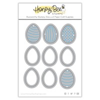 Honey Bee Stamps - Itty Bitty Eggs Honey Cuts