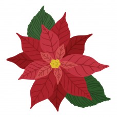 Honey Bee Stamps - Lovely Layers: Poinsettia Honey Cuts