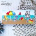 Honey Bee Stamps - Makin' Waves Long Border Honey Cuts