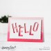 Honey Bee Stamps - Scallop A7 Card Frames Honey Cuts
