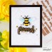 Honey Bee Stamps - Small Card Hot Foil Plate