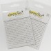 Honey Bee Stamps - Clear Gem Stickers