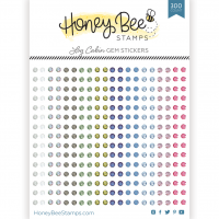 Honey Bee Stamps - Log Cabin Gem Stickers