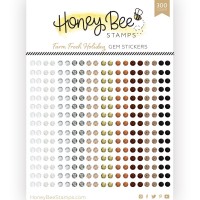 Honey Bee Stamps - Farm Fresh Holiday Gem Stickers