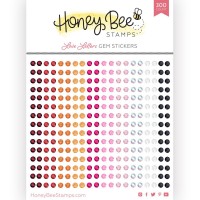 Honey Bee Stamps - Love Letters Gem Stickers