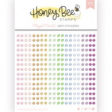 Honey Bee Stamps - Playful Pastels Gem Stickers