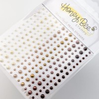 Honey Bee Stamps - Pearl Stickers - Warm Pearls