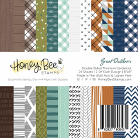 Honey Bee Stamps - Great Outdoors Paper Pad