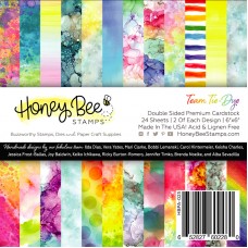 Honey Bee Stamps - Team Tie-Dye Paper Pad