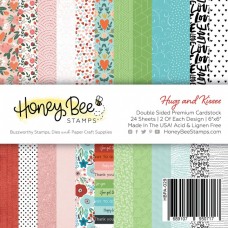 Honey Bee Stamps - Hugs and Kisses Paper Pad