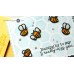 Honey Bee Stamps - Hexagon Patterns Background Stencil (set van 2)