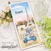 Honey Bee Stamps - Paris Skyline Background Stencil